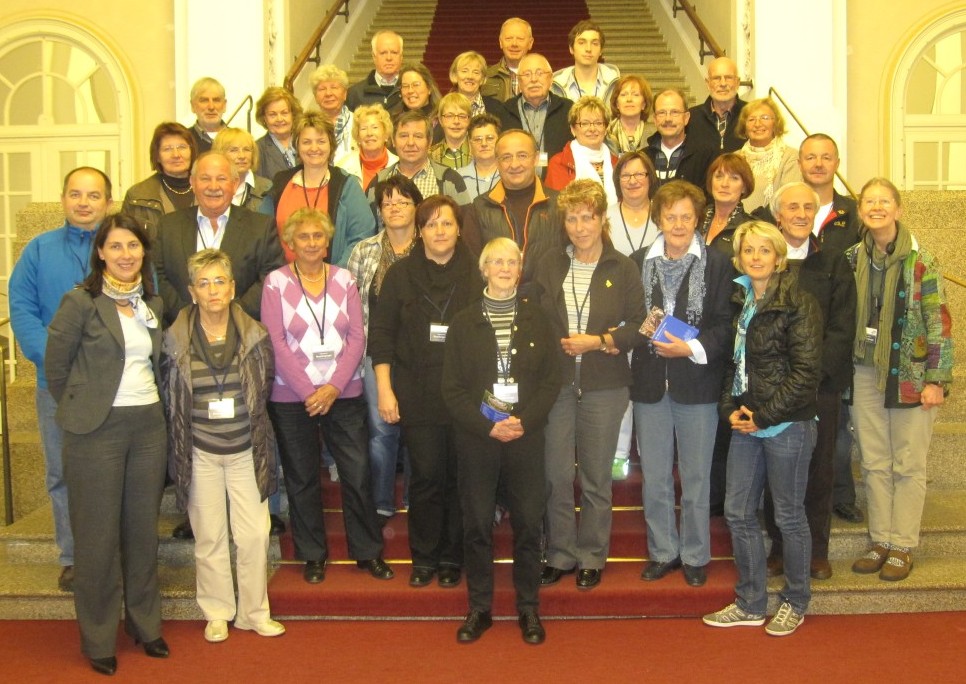 Gruppenbild im Landtag
