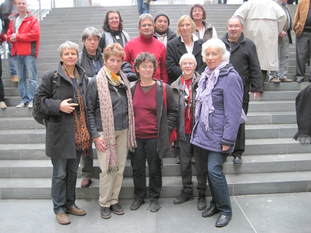 Gruppenbild der Hoerbehinderten in Berlin